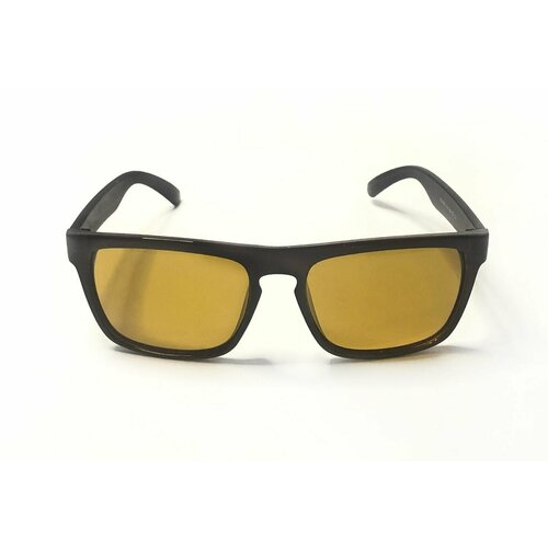 фото Солнцезащитные очки , клабмастеры, поляризационные, с защитой от уф, коричневый bental