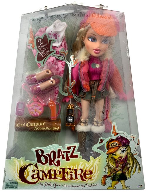 Кукла Братц Кло хлоя из серии Кемпфаер 2005 Bratz Campfire Cloe