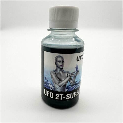 Масло моторное для 2-х тактных двигателей UFO 2T-SUPER HP 0,1 л. (полусинтетика)