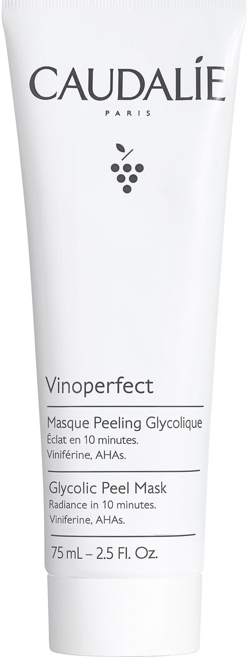 Гликолевая маска-пилинг для сияния кожи лица Caudalie Vinoperfect Glycolic Peel Mask