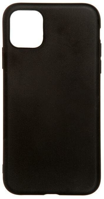 Чехол Matte для смартфона Apple iPhone 11, черный матовый