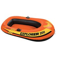 INTEX Лодка Explorer 200, 2 местная, 185 х 94 х 41 см, от 6 лет, до 95 кг, 58330NP INTEX