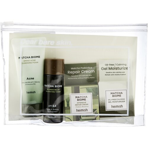 Набор миниатюр с матчей и пробиотиками восстанавливающий | Heimish Matcha Mini Kit