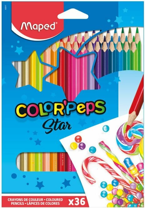 Maped Цветные карандаши Color Peps 36 цветов (832017)