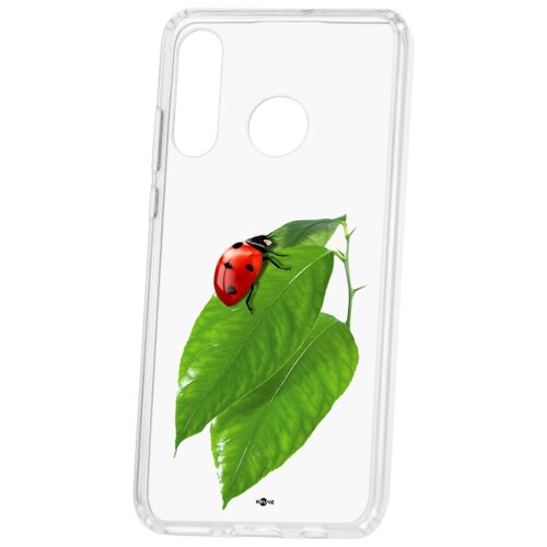 фото Чехол на huawei p30 lite kruche print ladybug