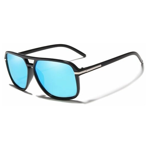 Солнцезащитные очки KINGSEVEN N7106_Black_Blue, черный, синий солнцезащитные очки kingseven n7106 black blue черный синий