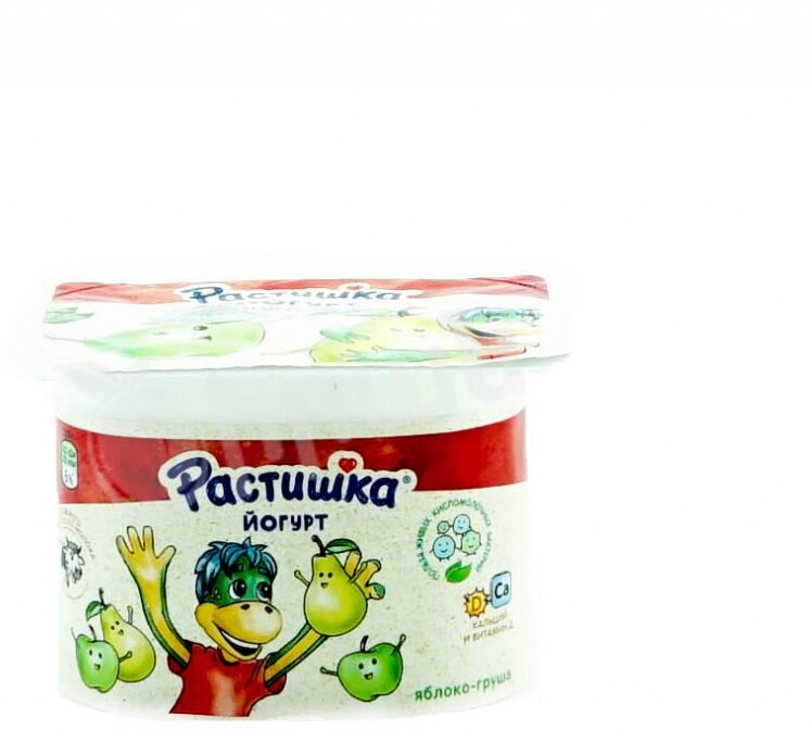Йогурт Растишка яблоко, груша 3% 110 г - фото №4