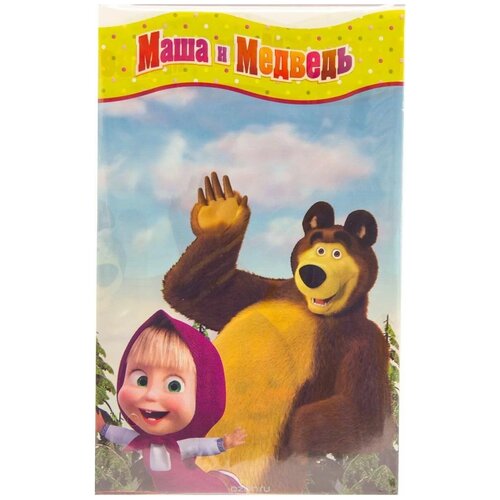 Скатерть Маша и Медведь, 130х180 см