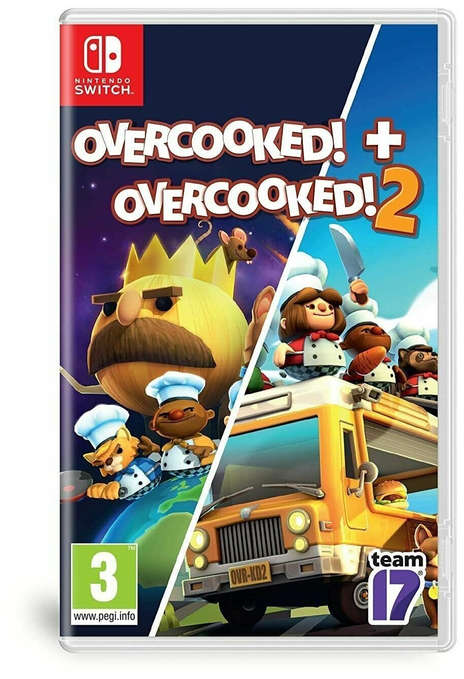 Overcooked! + Overcooked! 2 Special Edition [Адская кухня][Nintendo Switch английская версия]