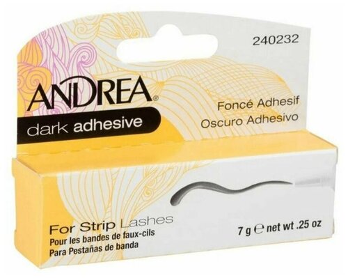 Andrea Клей для накладных ресниц, 300500 Mod Strip Lash Adhesive, темный, 7 г