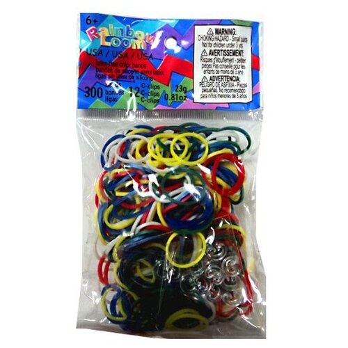 фото Резинки для плетения браслетов rainbow loom силикон, олимпийские игры, olympic games (b0070)