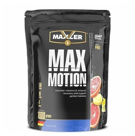 Изотоник Maxler Max Motion лимон-грейпфрут 1 шт. пакет 1000 г 50 шт.