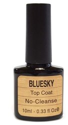 Bluesky верхнее покрытие Top Coat NO-Cleanse 10 мл