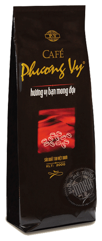 Вьетнамский кофе в зернах Арабика "мока" (Phuong Vy) 500г