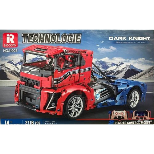 Конструктор Technic техник Гоночный грузовик с ДУ большой