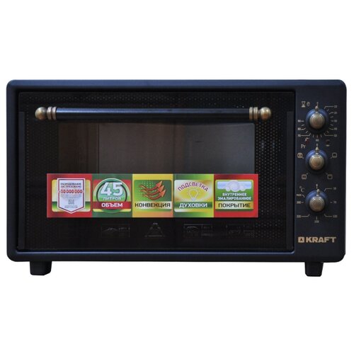 фото Мини-печь kraft kf-mo4541kbl
