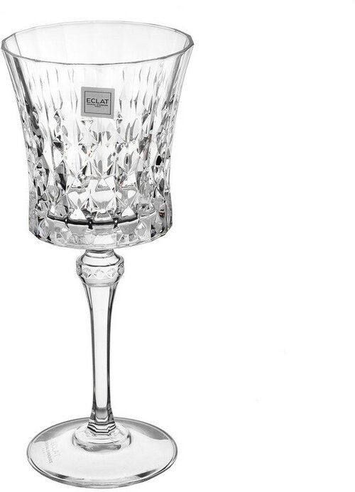Набор бокалов для вина Хрусталь гладкий, 270мл.6шт. Cristal d’Arques, Lady Diamond