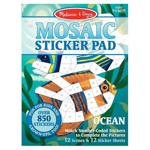 фото Melissa&doug набор мозаика-стикер "океан" melissa & doug