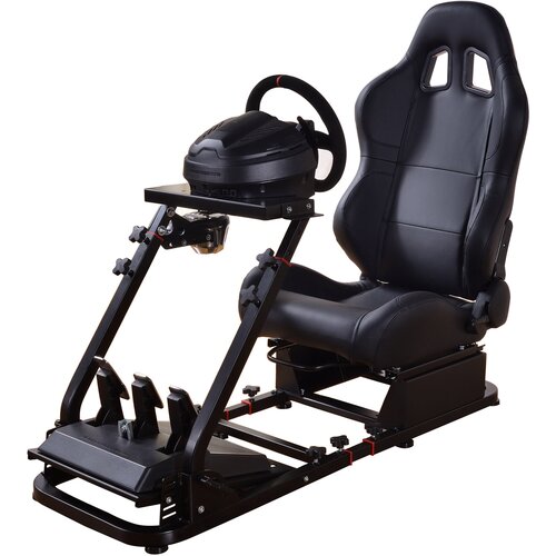 Игровое гоночное кресло и стойка для руля и педалей 5850000₽