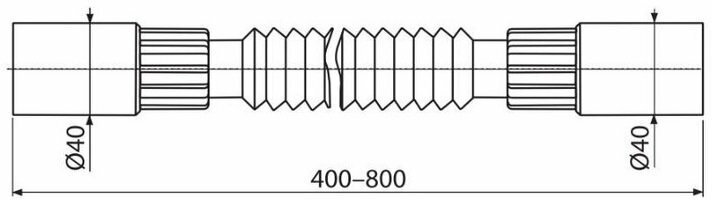 Alcaplast Сифон для раковины Alcaplast AG2105123710 (A41+A71) Хром - фотография № 2