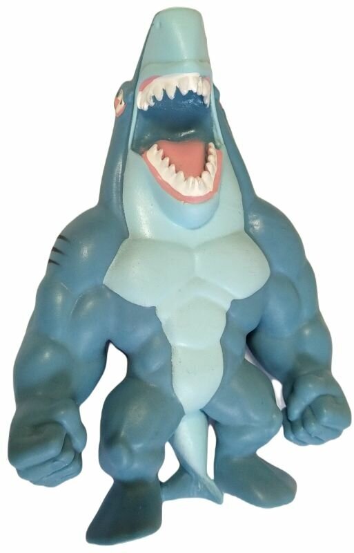 Фигурка тянущаяся AQUA MONSTER FLEX акула-тигр 14 см 1TOY Т23255_1