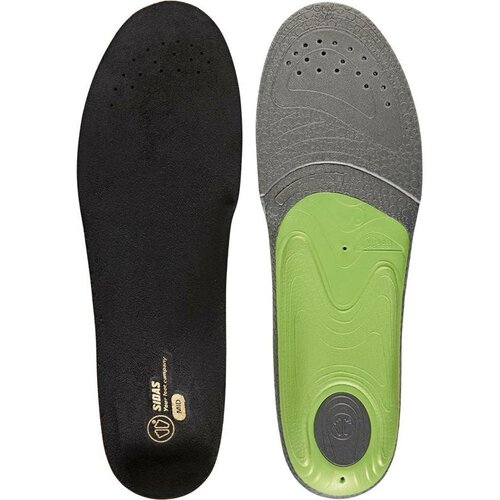 Стельки для обуви Sidas 3Feet Slim Mid 42-43 серый/зеленый 1 шт.