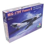 Сборная модель HobbyBoss MiG-17PF Fresco D (80336) 1:48 - изображение