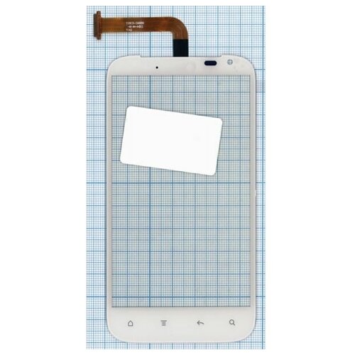 Сенсорное стекло (тачскрин) для HTC Sensation XL X315E G21 белый матрица для htc sensation xl x315e g21