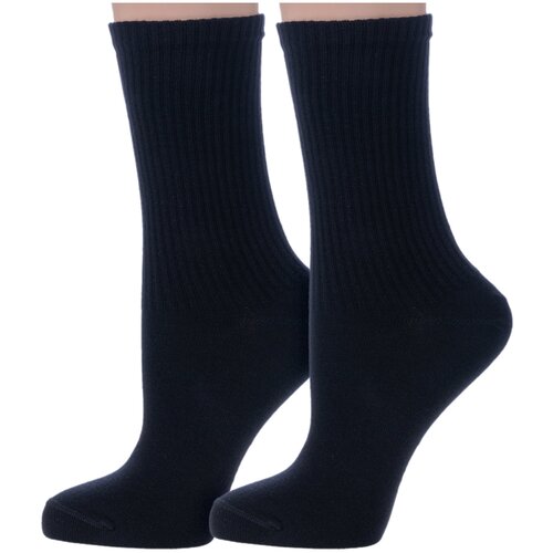 фото Женские носки conte средние, размер 23, черный