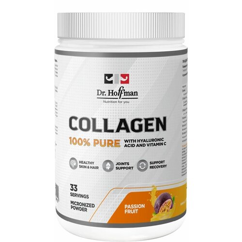 Dr. Hoffman Collagen 205 г Маракуйя коллаген dr zubareva витамин c тропик