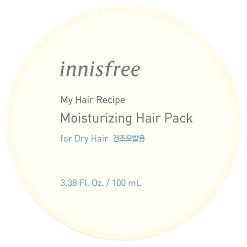 фото Innisfree My Hair Recipe Увлажняющая маска для сухих волос, 100 мл