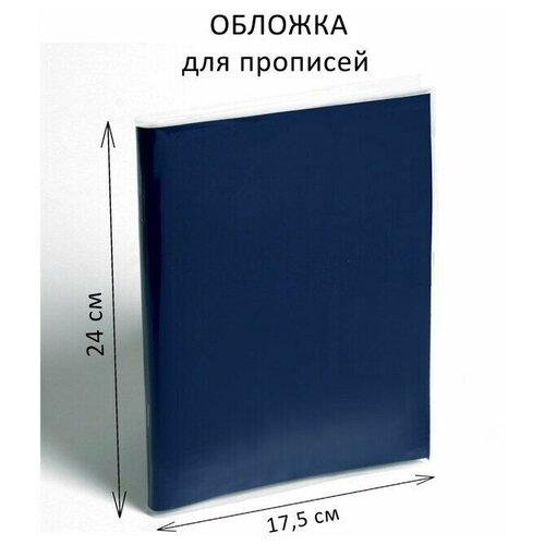 Обложка ПЭ 240 х 350 мм, 50 мкм, для прописей 100 шт.