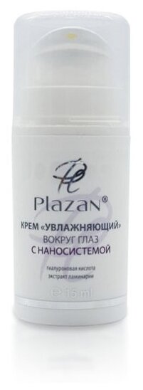 Plazan Крем увлажняющий вокруг глаз с нано-системой, 15 мл