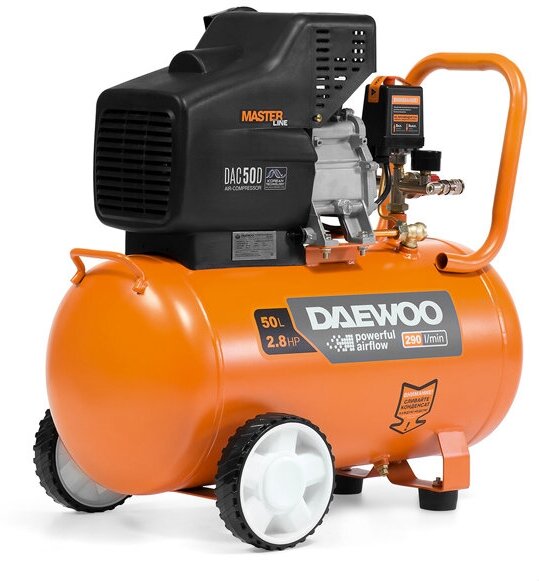 Компрессор масляный Daewoo Power Products DAC 50D 50 л 21 кВт