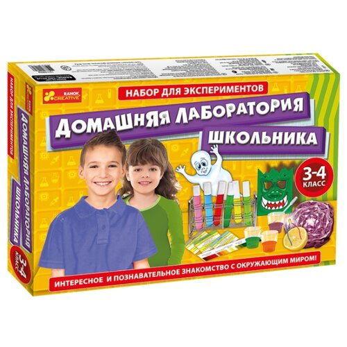 фото Набор ranok creative домашняя лаборатория школьника 3-4 класс