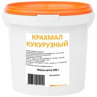 Крахмал кукурузный HOBBYHELPER в ведре 500г