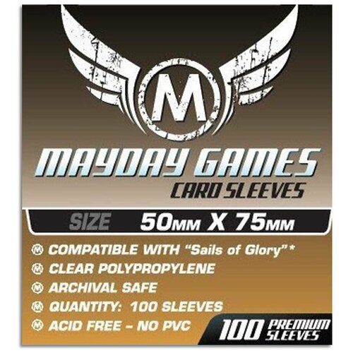 Протекторы Mayday: 50*75 Sails of Glory Standard 100шт.