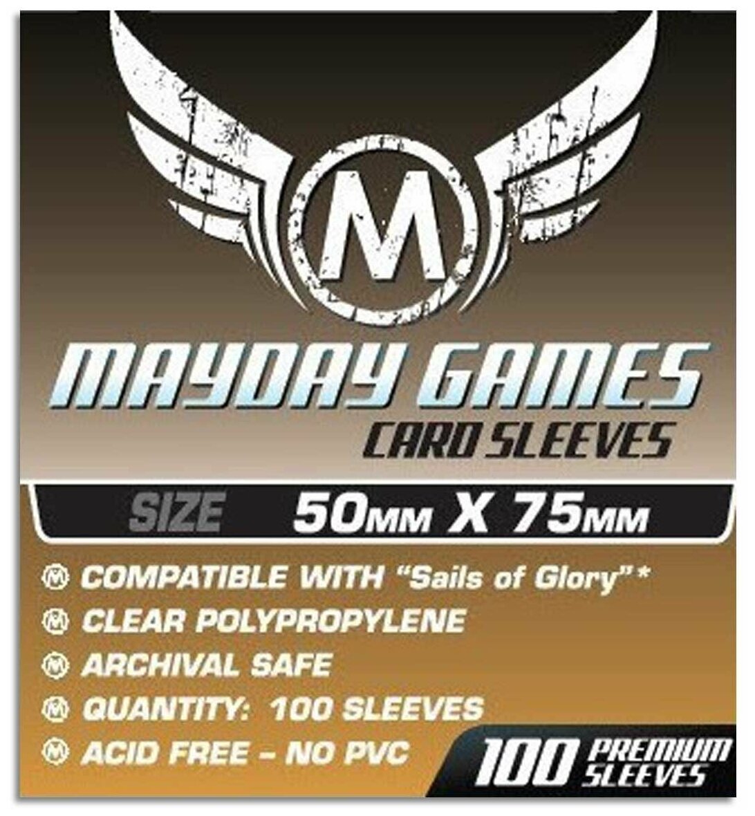 Протекторы Mayday: 50*75 Sails of Glory Standard 100шт.