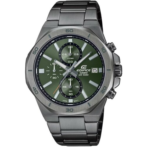 Наручные часы CASIO Edifice EFV-640DC-3A, черный, серый