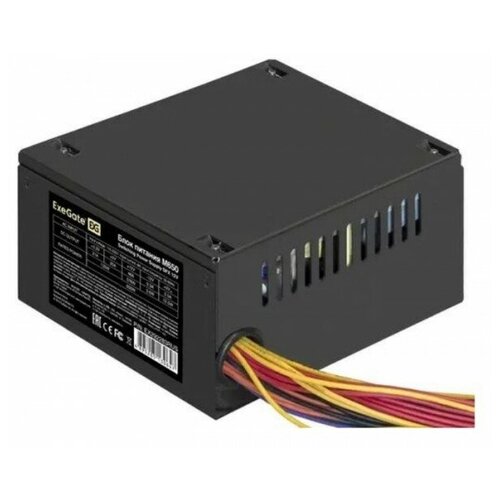 Блок питания 650W ExeGate M650 (SFX, APFC, КПД 87% (80 PLUS Silver), 8cm fan, 24pin, 4+4pin, 3xSATA, bequiet sfx power 3 300w sfx 3 42 apfc 80 plus bronze 80mm fan bn320