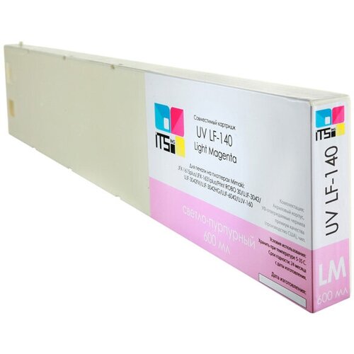 Картридж ITSinks Mimaki LF-140 Light Magenta, SPC-0728M 600 мл, для Mimaki UJF-3042FX/UJF-3042HG/UJF-6042, Mimaki LF-140LM