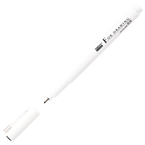 Линер, ручка для черчения и рисования 0.9 мм чер. MAR4600/0.9