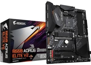 Материнская плата Gigabyte B550 AORUS ELITE V2 (AM4, ATX)