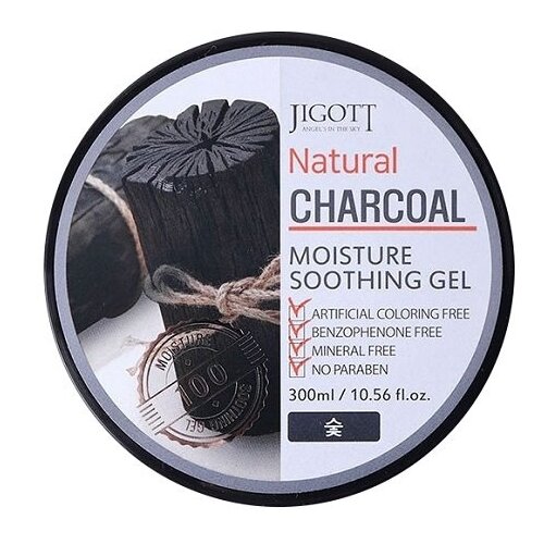 фото Гель для тела jigott natural charcoal, 300 мл