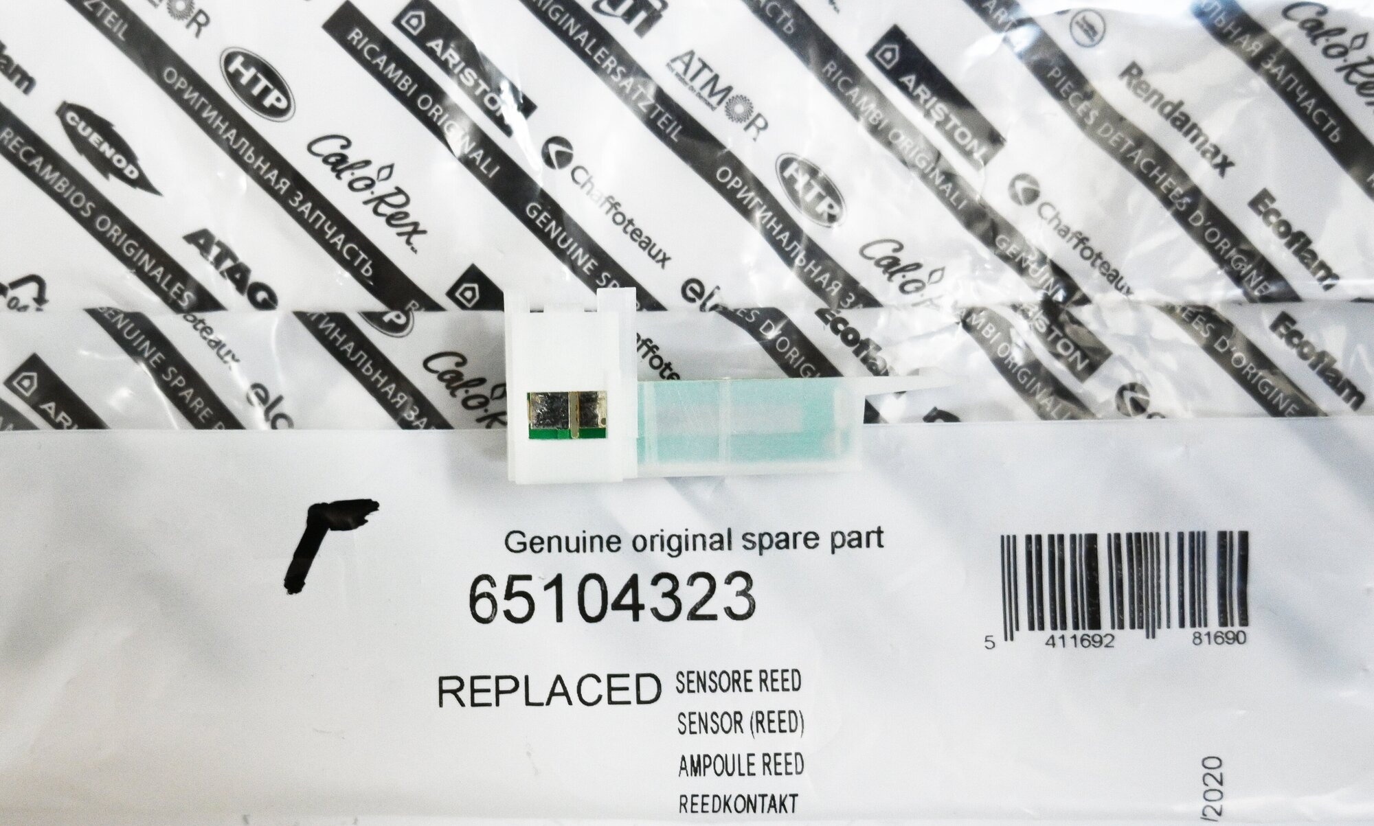 Датчик Холла (геркон) для газовых котлов Ariston BS, Clas, Egis, Genus, Matis 65104323 — фото 1