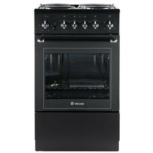 Электрическая плита De Luxe 500416э 025 черный матовый 2236500₽