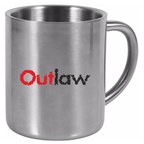 фото Металлическая кружка outlaw drabs
