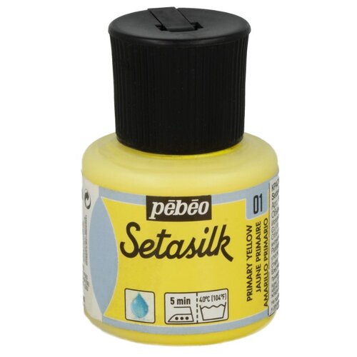 PEBEO Краска по шелку Setasilk 45 мл 181-001 желтый 23017586652