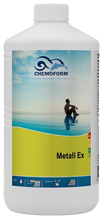 Metall Ex, CHEMOFORM, Средство для удаления солей металлов из воды, 1 л - фотография № 2