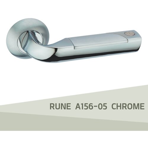 Дверные межкомнатные ручки ADDEN BAU RUNE A156-05 CHROME
